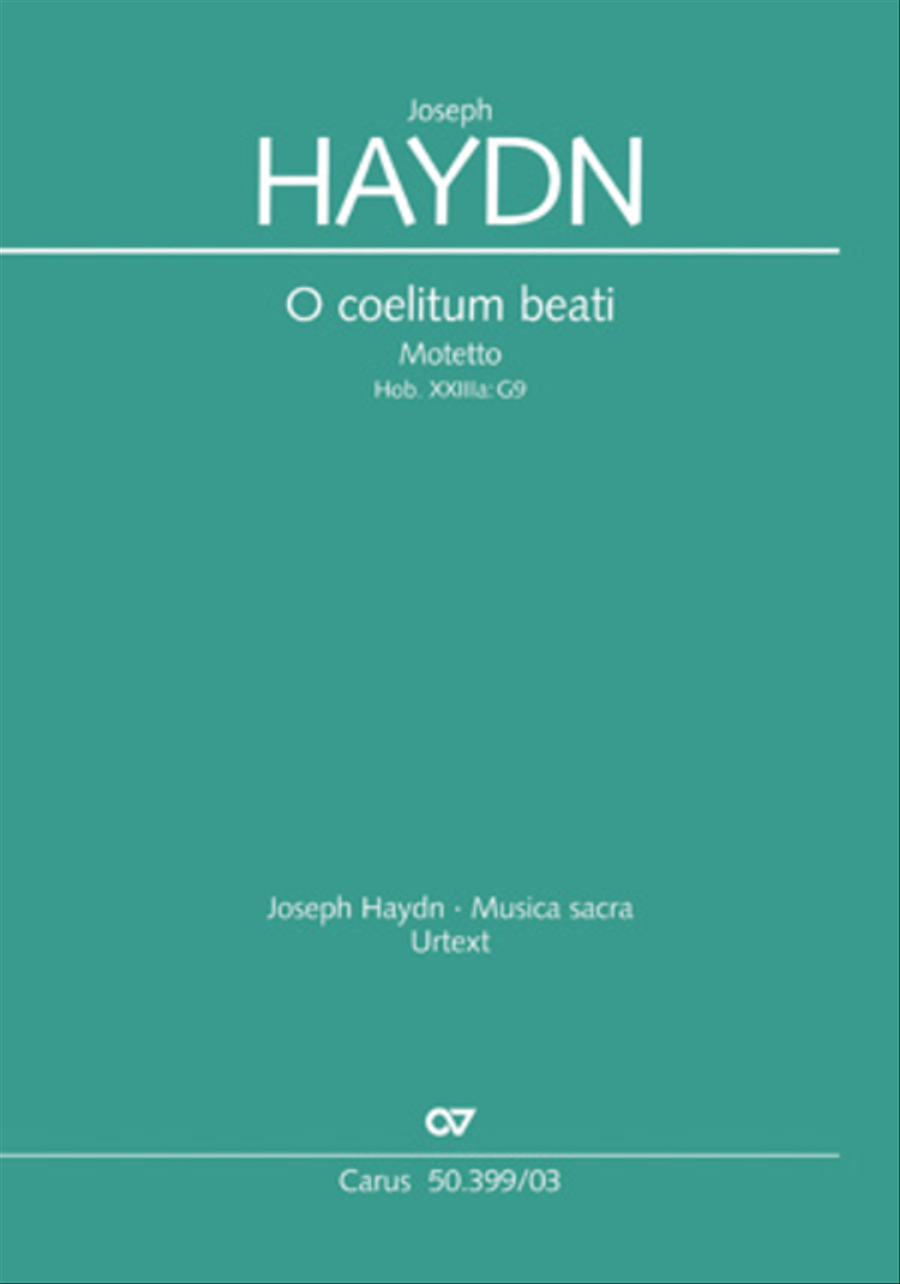 O coelitum beati O coelitum beati 4-Part scores gallery preview page 1
