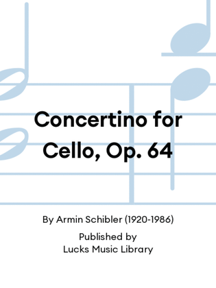 Concertino for Cello, Op. 64