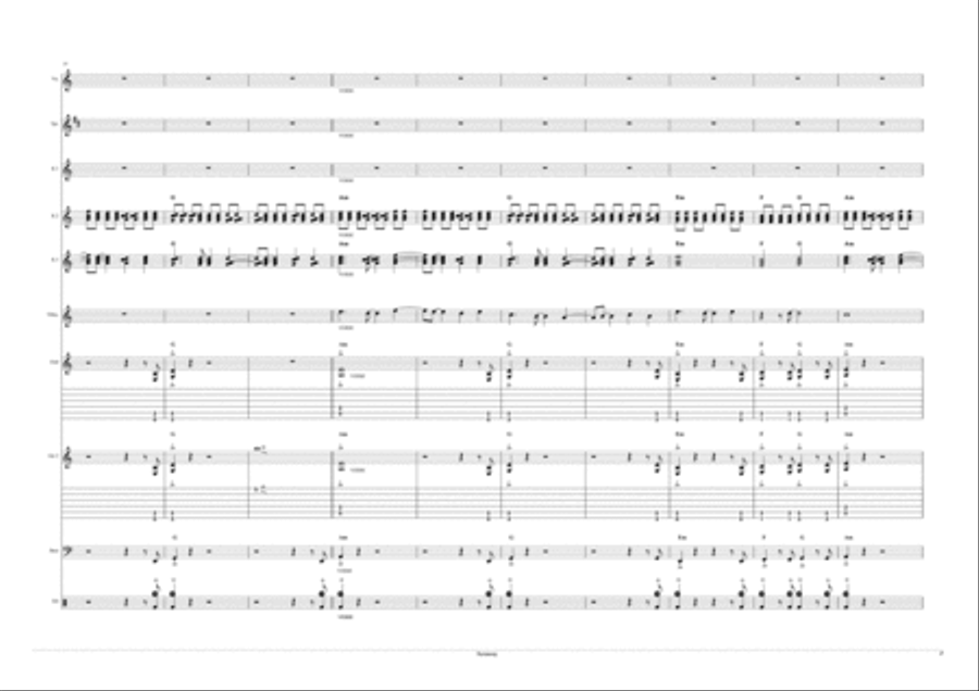 Runaway Bass Guitar scores gallery preview page 2