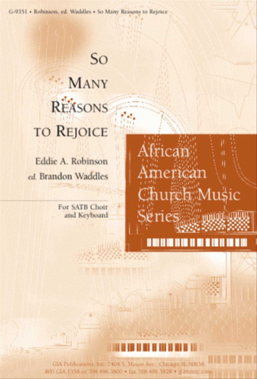 So Many Reasons to Rejoice 4-Part scores gallery preview page 1