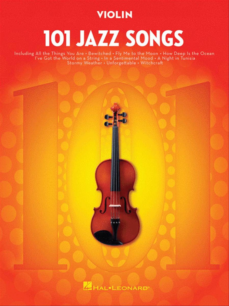 101 Jazz Songs for Violin Violin Solo scores gallery preview page 1