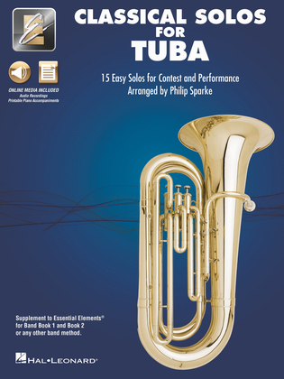 Book cover for Classical Solos for Tuba