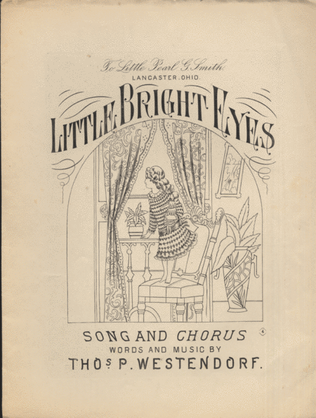Book cover for Little Bright Eyes. Song and Chorus