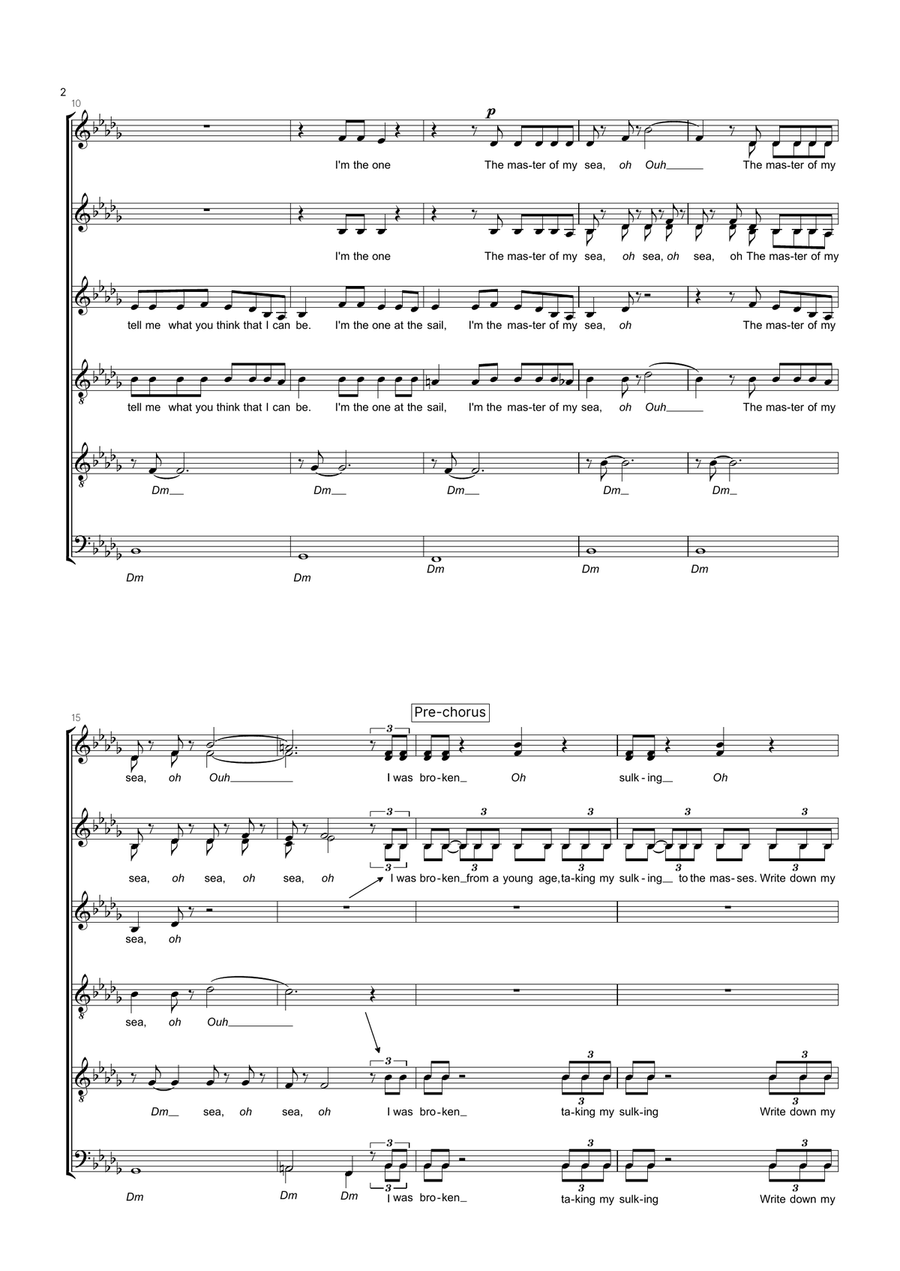 Believer Divisi scores gallery preview page 2