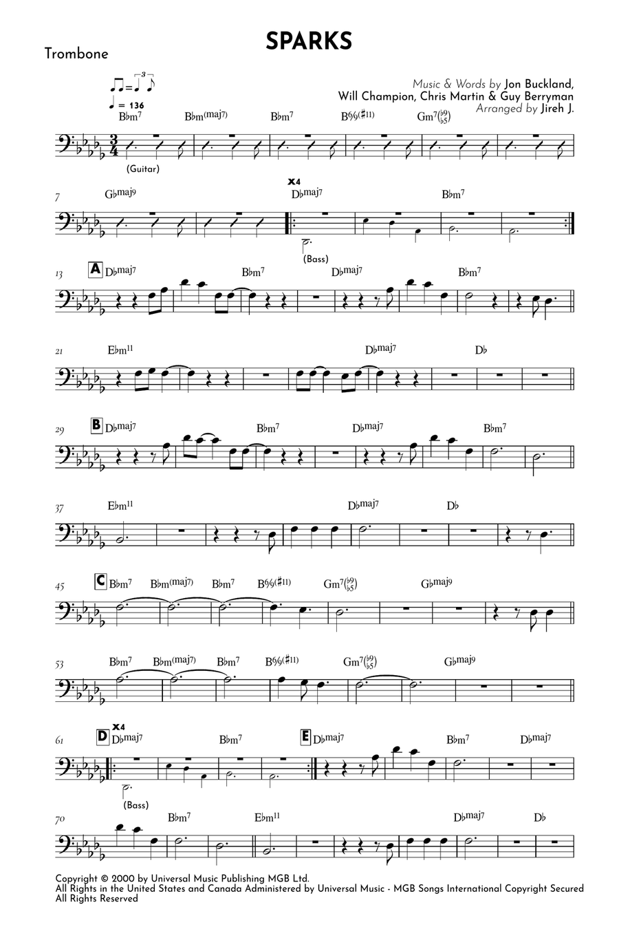 Sparks Trombone Solo scores gallery preview page 2