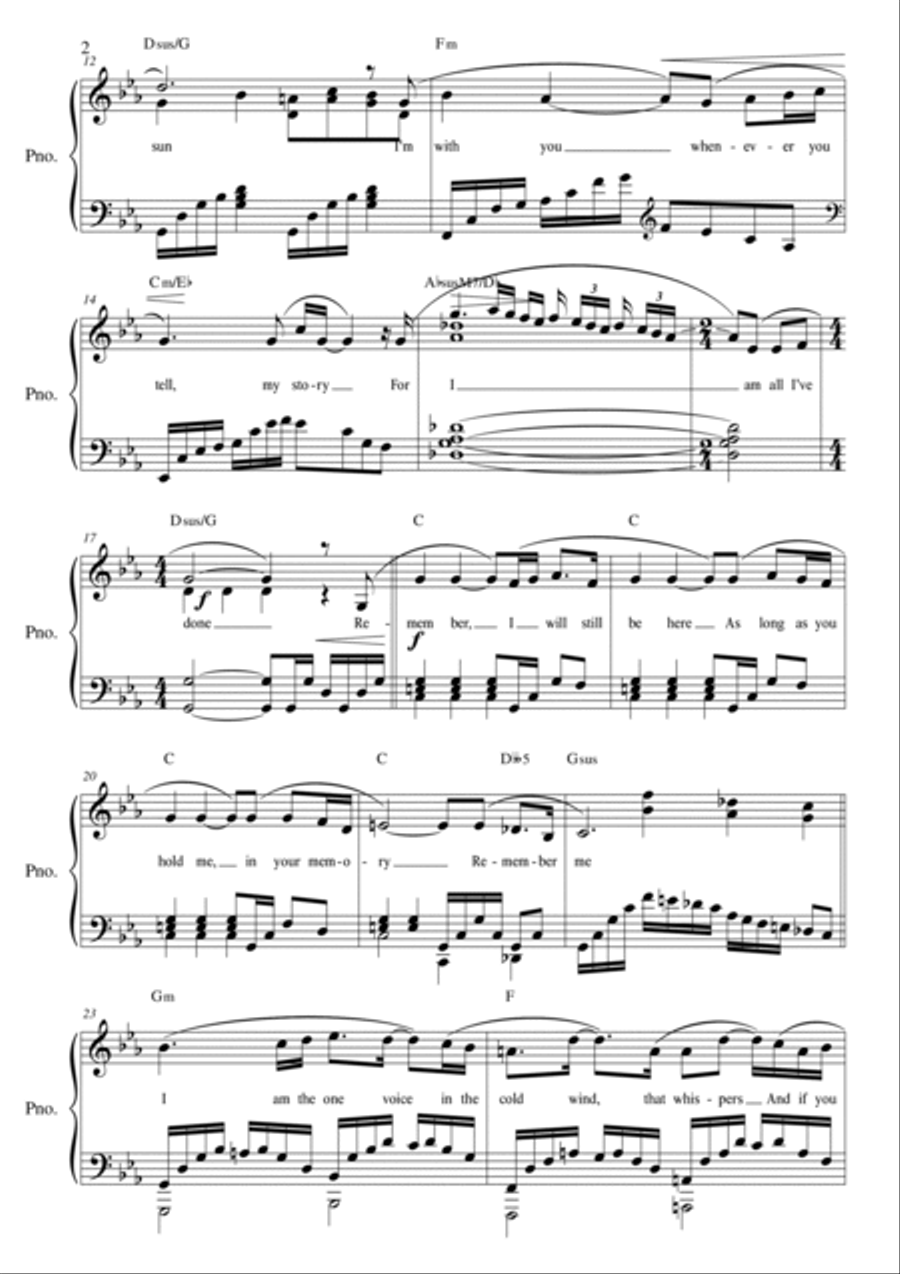 Remember Voice scores gallery preview page 2