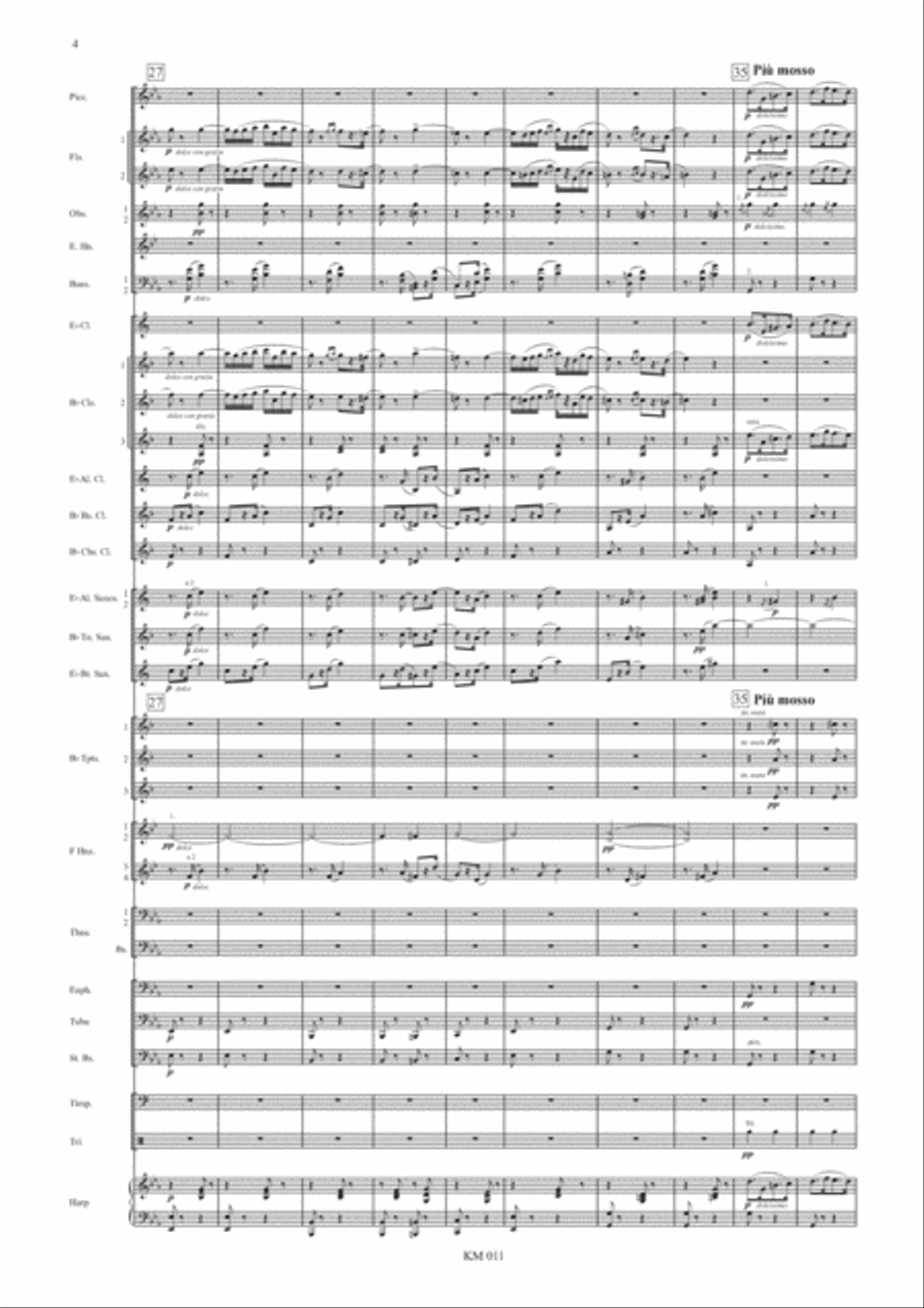 Hungarian Rhapsody No. 2 (A4) Concert Band scores gallery preview page 6
