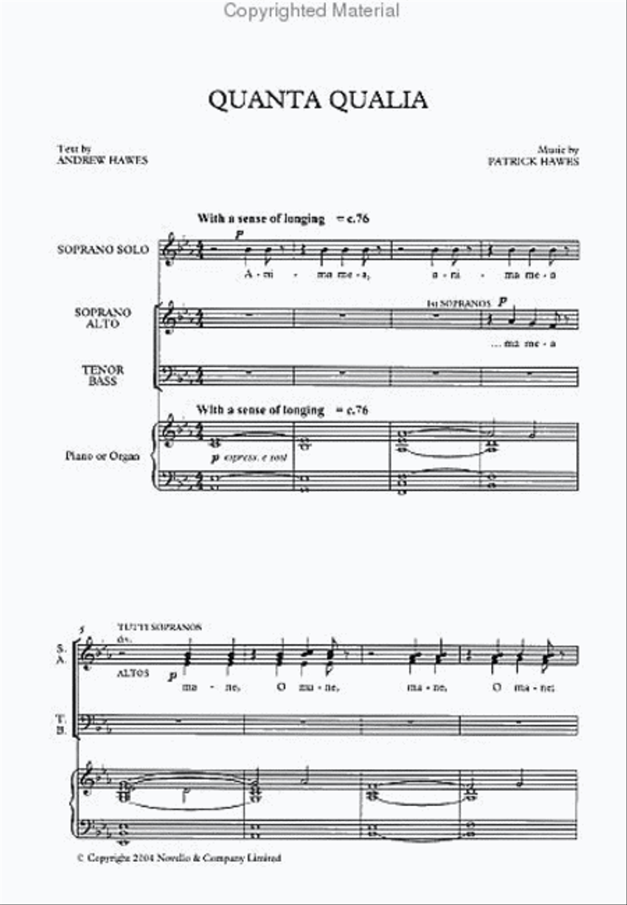 Quanta Qualia Quanta Qualia 4-Part scores gallery preview page 2
