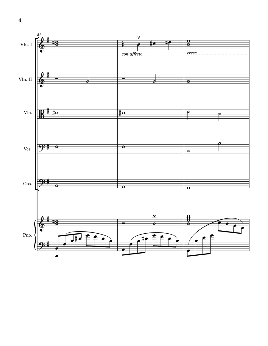 Elegie Elegie String Orchestra scores gallery preview page 4