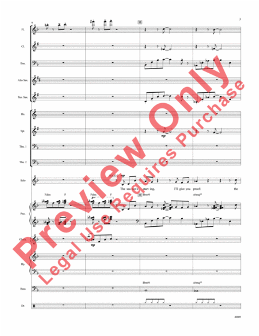Counting Down to Christmas Choir scores gallery preview page 4