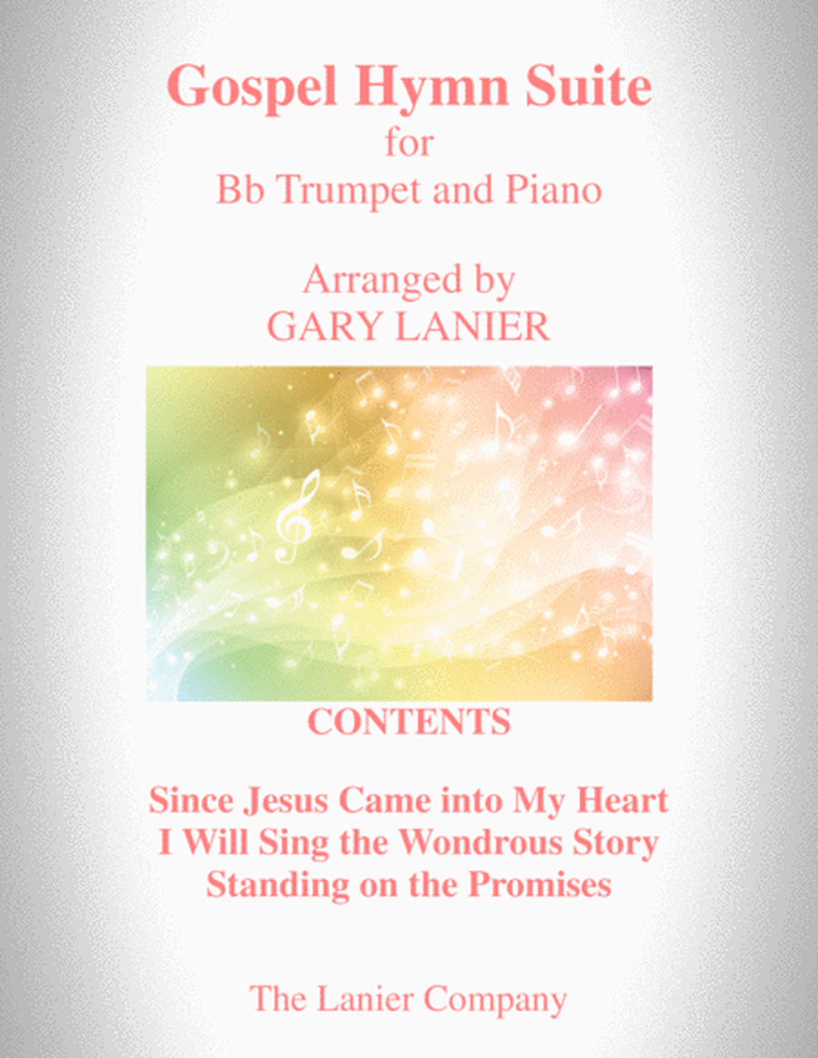 GOSPEL HYMN SUITE (For Bb Trumpet & Piano with Score & Bb Trumpet Part) image number null