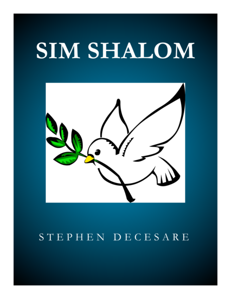 Sim Shalom (Solo and SATB) image number null