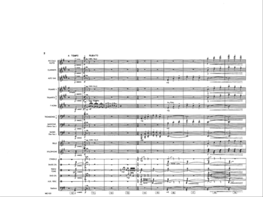 Scheherazade Scheherazade Marching Band scores gallery preview page 3