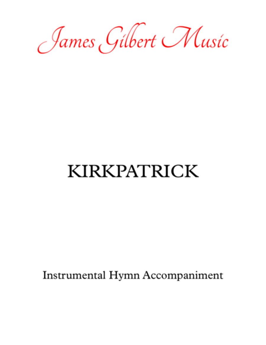 KIRKPATRICK (He Hideth My Soul) Small Ensemble scores gallery preview page 1