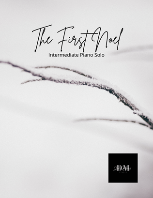 Book cover for The First Noel Intermediate Piano solo