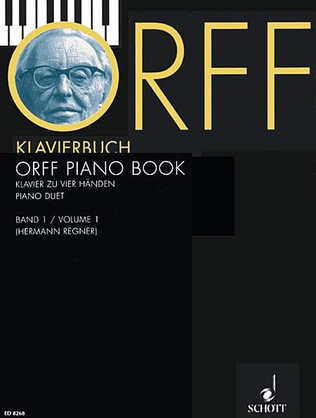 Book cover for Orff Piano Duet Book Volume 1