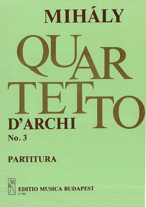 Book cover for Streichquartett Nr. 3