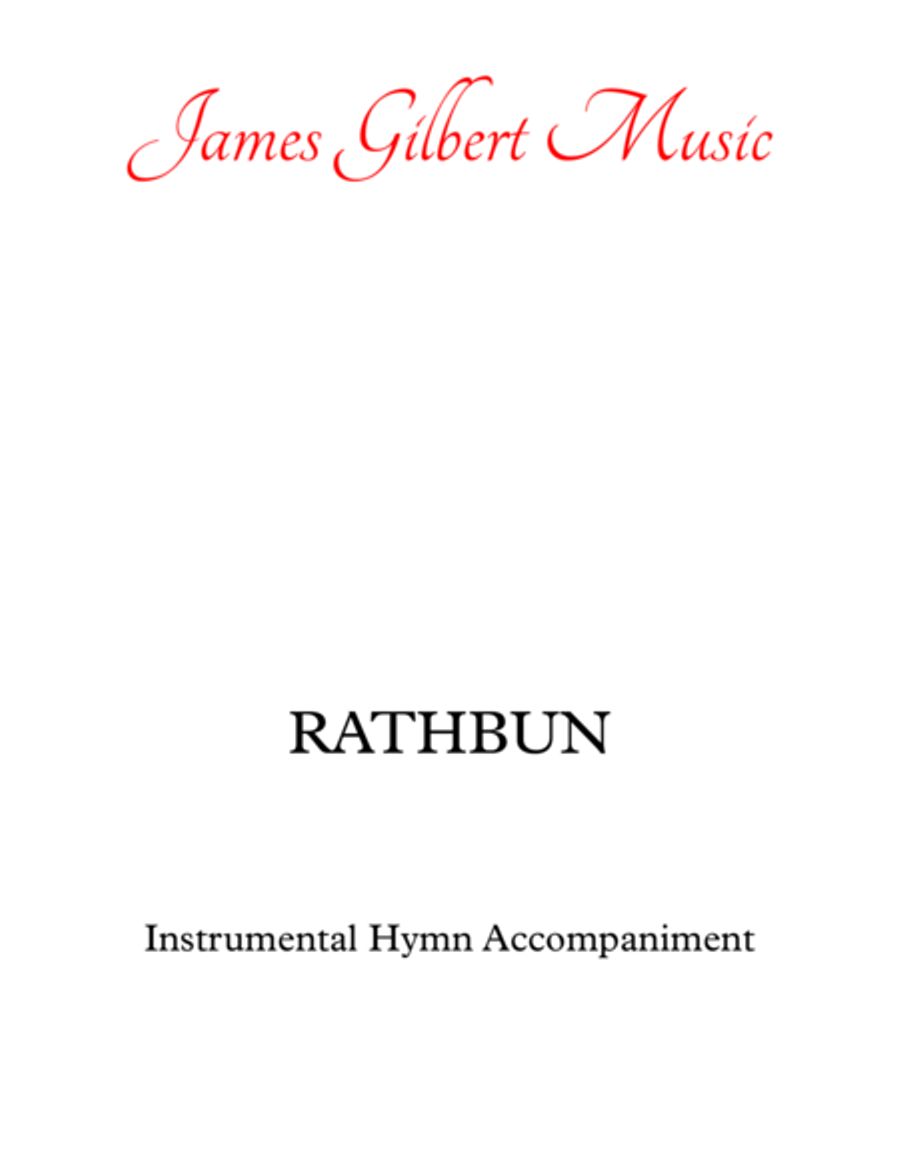 RATHBUN (In The Cross Of Christ I Glory) Small Ensemble scores gallery preview page 1