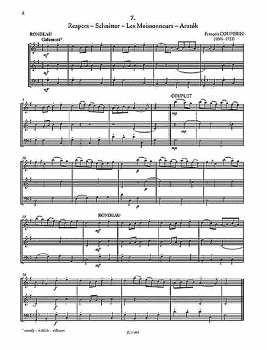 Easy Trios String Trio scores gallery preview page 4