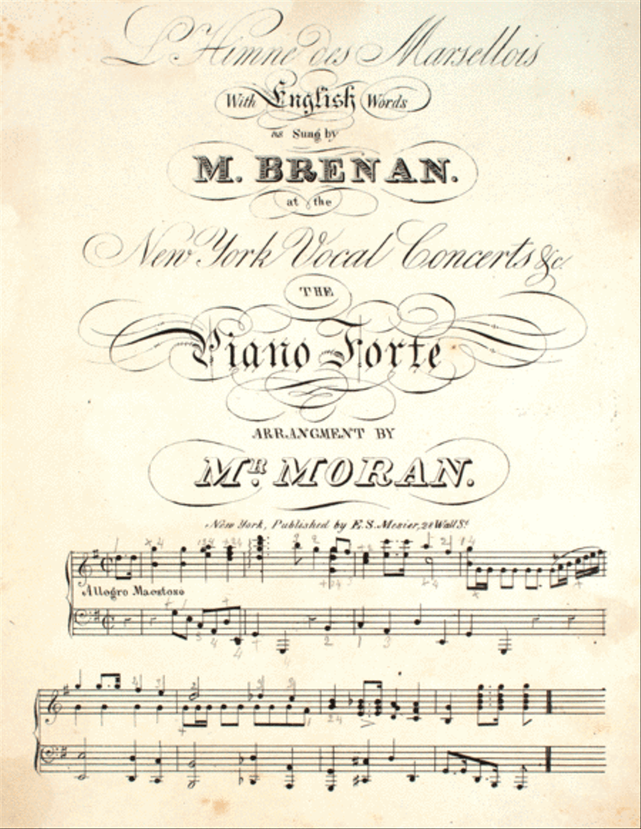 L'Himne des Marsellois Voice scores gallery preview page 1