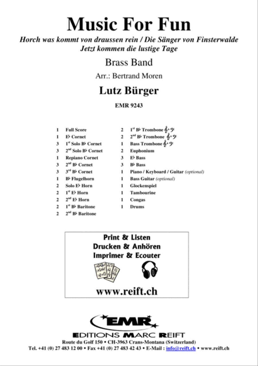 Music For Fun Brass Band scores gallery preview page 2