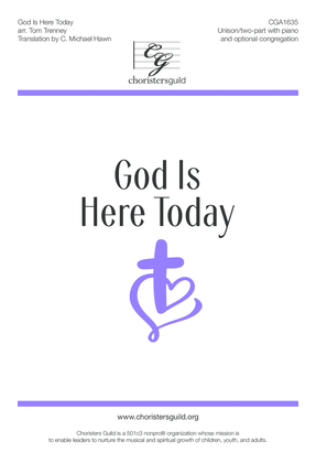 Book cover for God Is Here Today