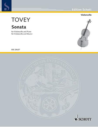Tovey Df Sonate F-dur Op4 (fk)