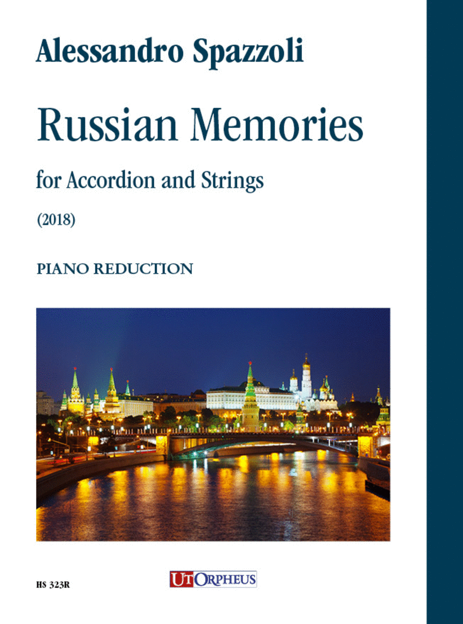 Russian Memories for Accordion and Strings (2018) Piano scores gallery preview page 1