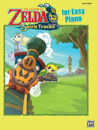 Book cover for The Legend of Zelda Spirit Tracks for Easy Piano