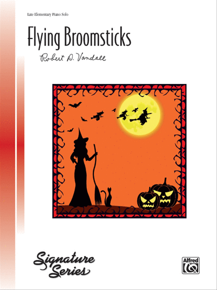 Flying Broomsticks Easy Piano scores gallery preview page 1
