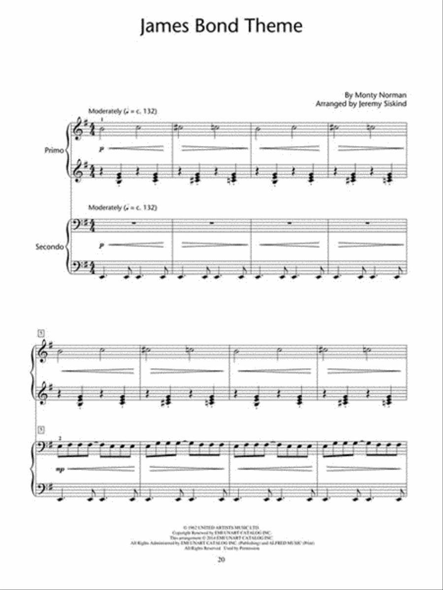 Double Agent! Piano Duets Piano Method scores gallery preview page 5