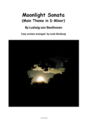 Moonlight Sonata (Main Theme in D Minor)