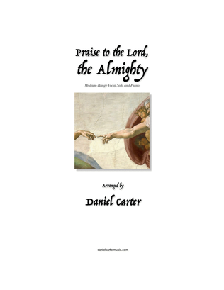 Praise to the Lord, the Almighty—Medium-Range Solo Voice and Piano