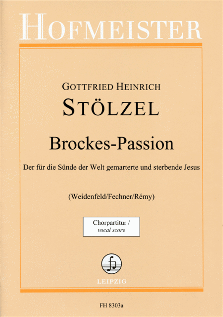 Brockes-Passion /Vokalpartitur Choir scores gallery preview page 1