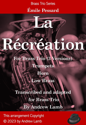 La Récréation (arr. for Brass Trios)