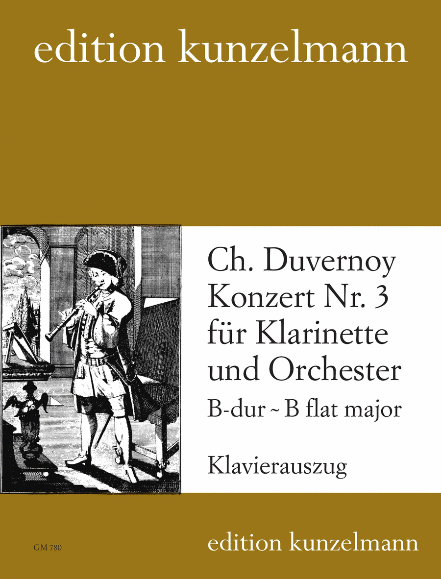 Concerto for clarinet no. 3 Clarinet Solo scores gallery preview page 1