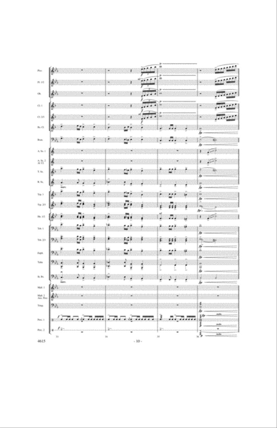 Sedona Sedona Concert Band scores gallery preview page 9