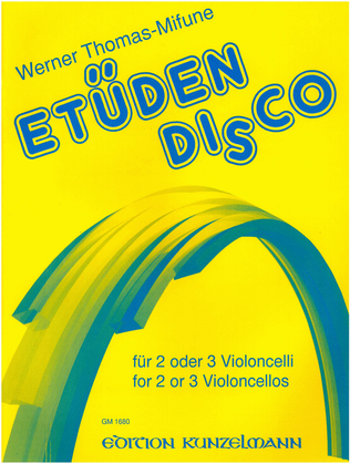 Etudes disco for 2 or 3 celli
