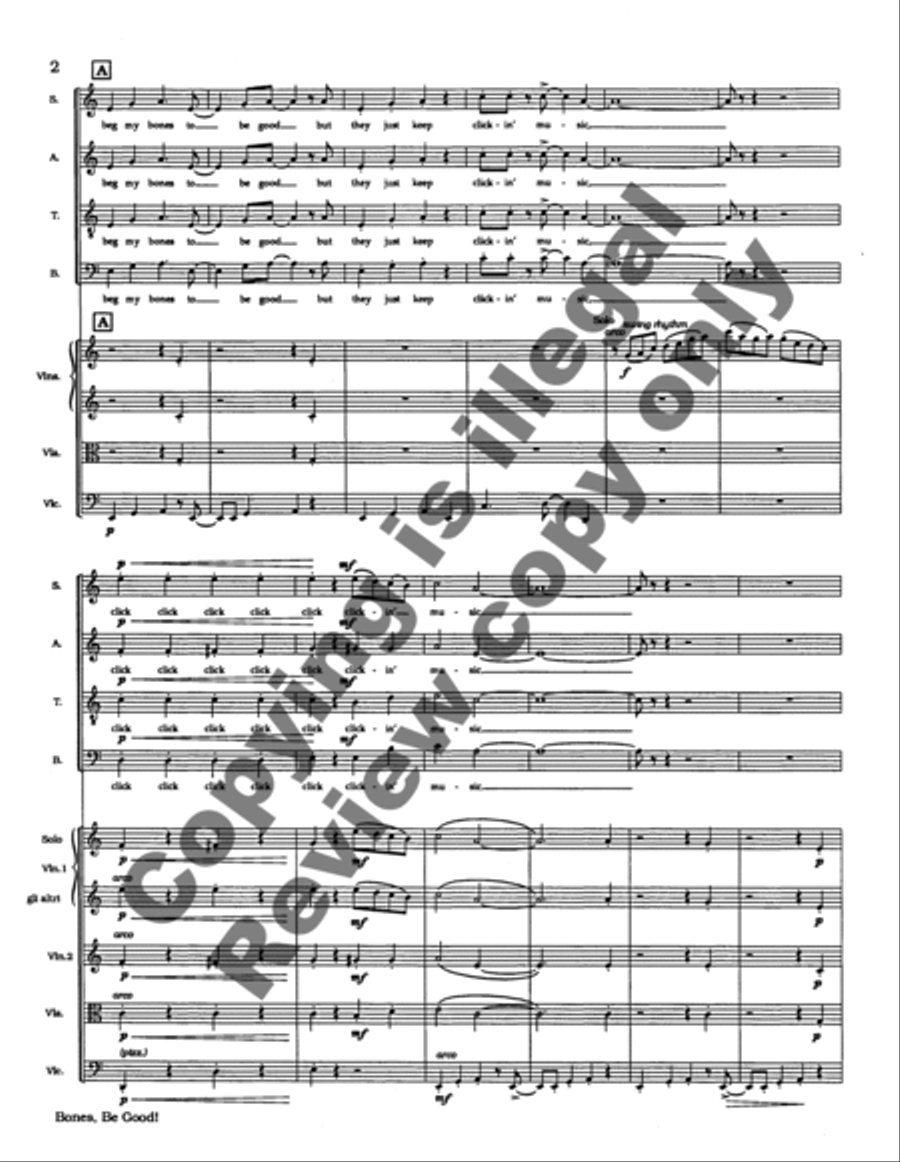 Dreams and Dances (Full Score) Choir scores gallery preview page 10