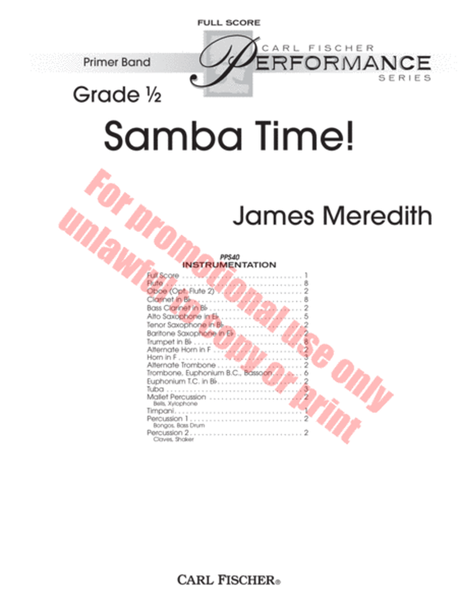Samba Time! image number null