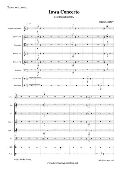 Iowa Concerto (score)