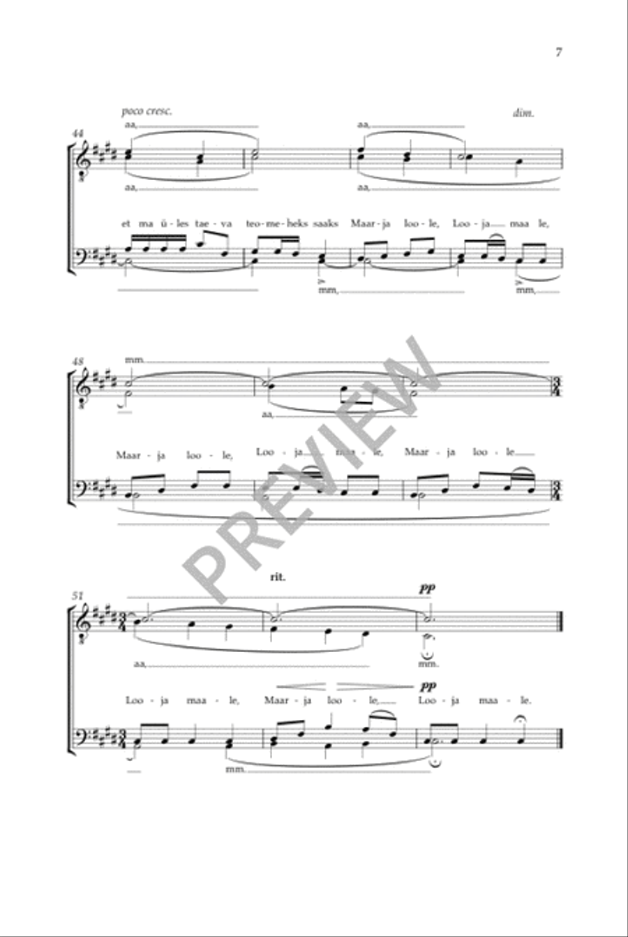 Teomehe-laul Teomehe-laul TTBB scores gallery preview page 8