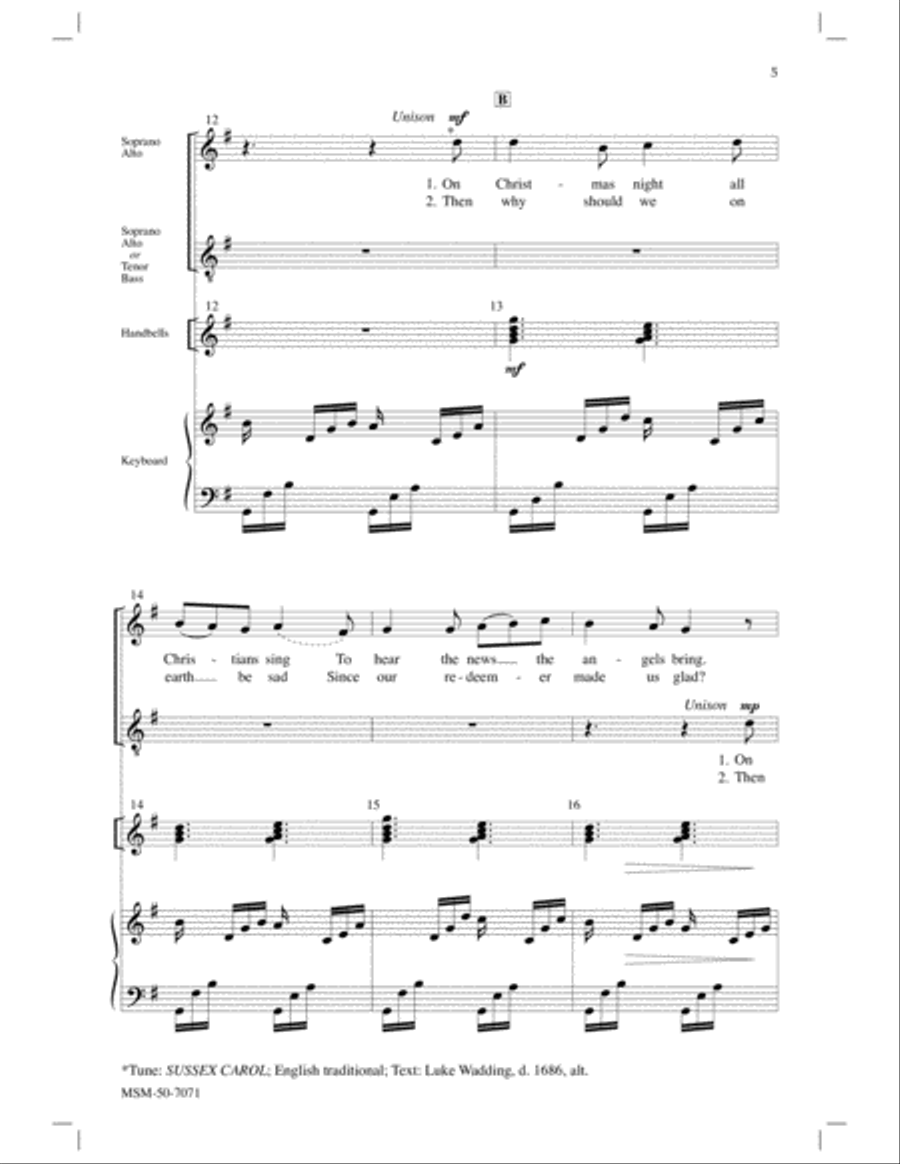 Gloria Divisi scores gallery preview page 4