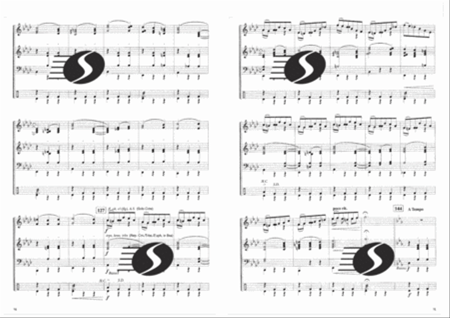 The Second Waltz The Second Waltz Concert Band scores gallery preview page 6