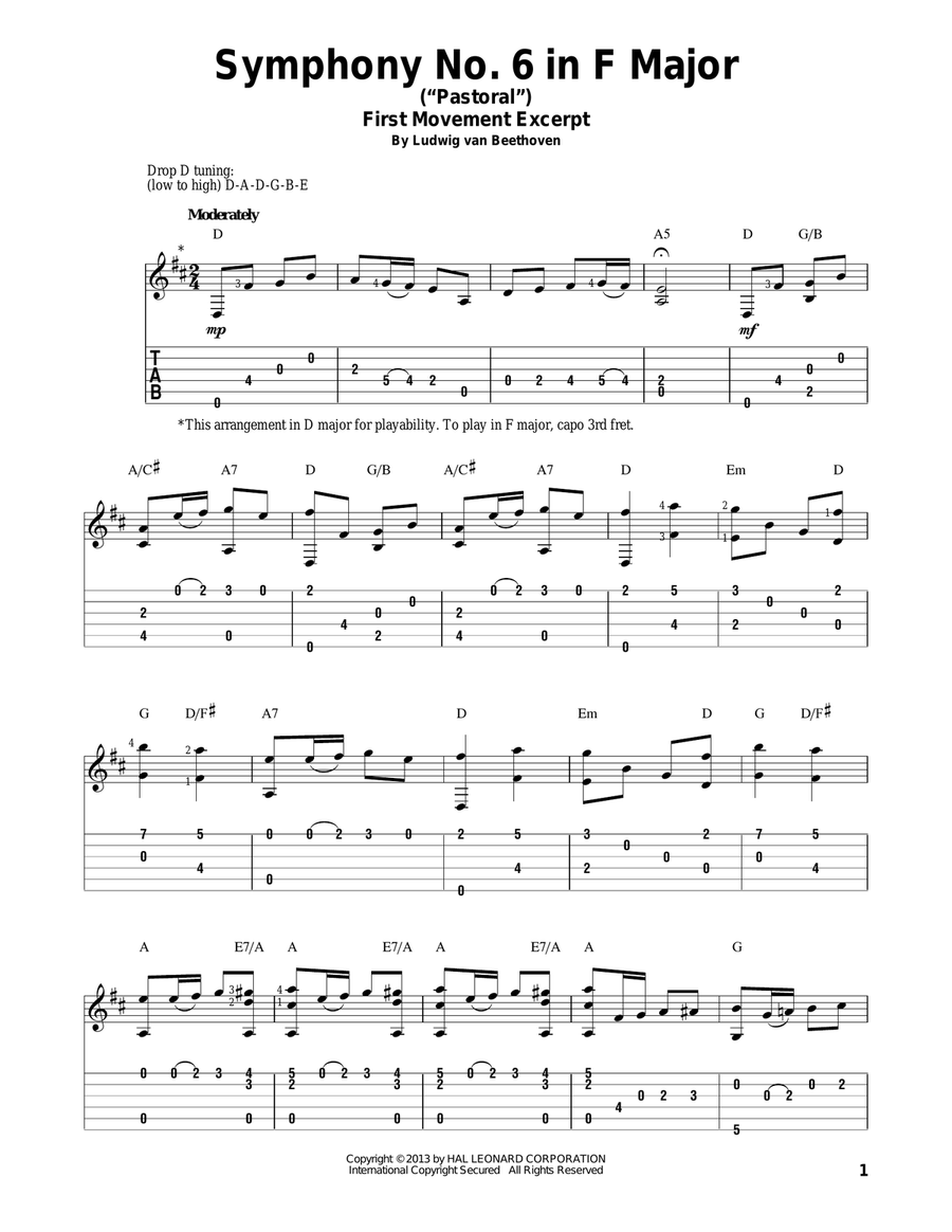 Symphony No. 6 In F Major (