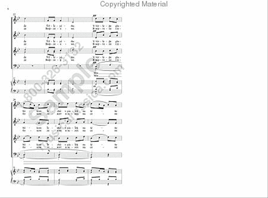 Shepherds of Bethlehem 4-Part scores gallery preview page 5