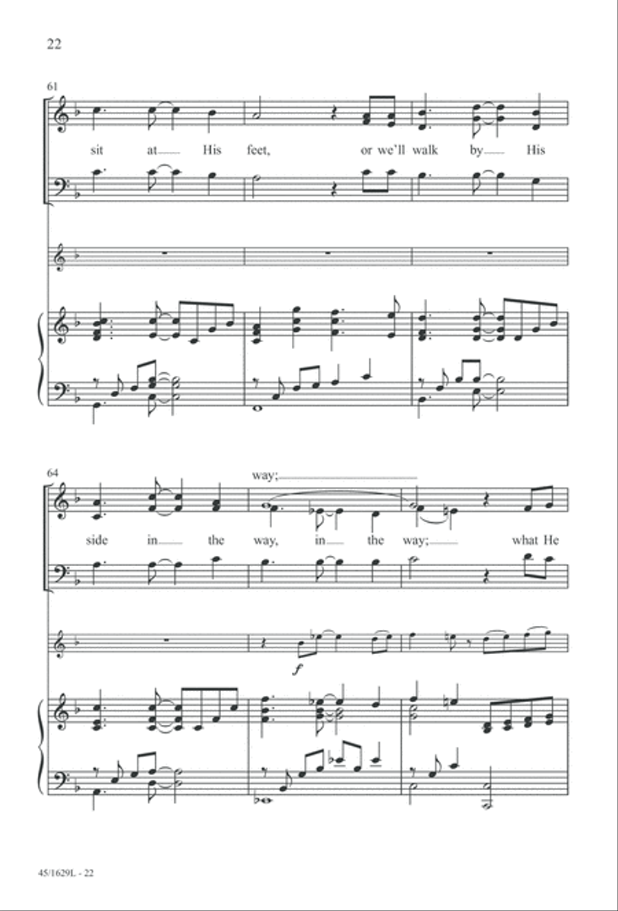 Hymns We Love to Sing, Vol. 2 3-Part scores gallery preview page 22