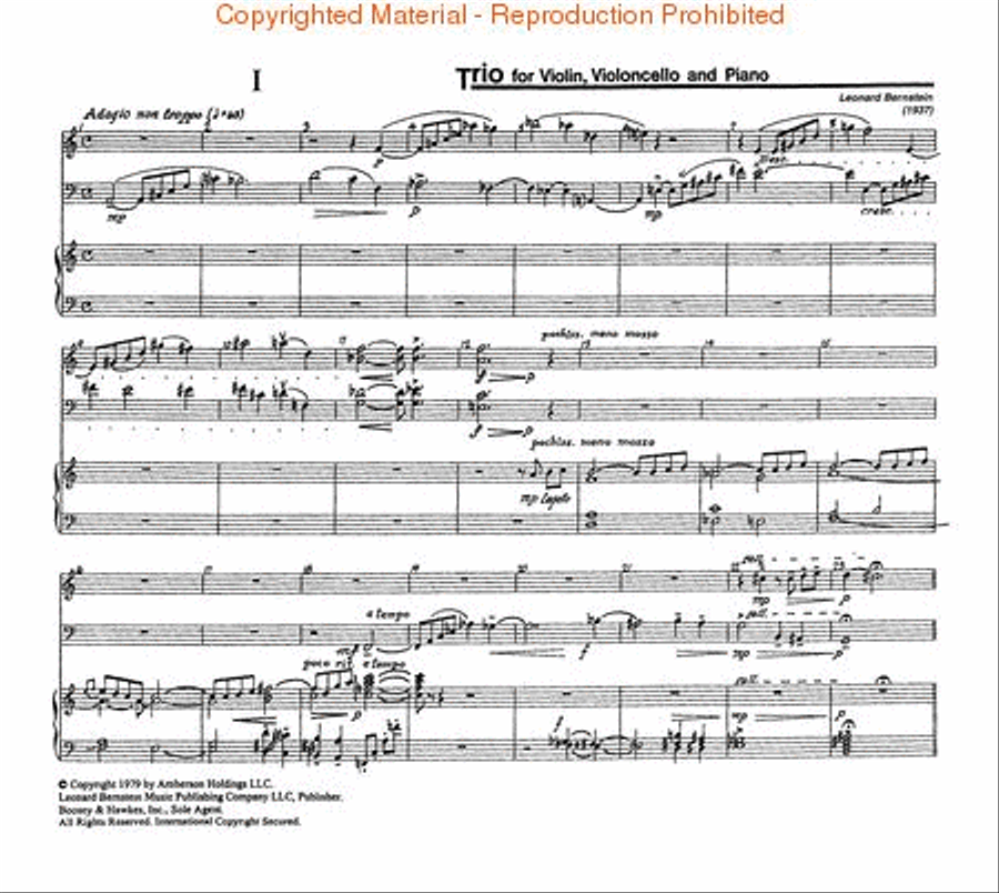 Piano Trio Piano Trio scores gallery preview page 2