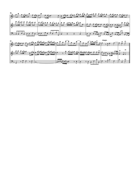 Trio sonata, HWV 385 (arrangement for 3 recorders AAB))