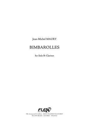 Book cover for Bimbarolles